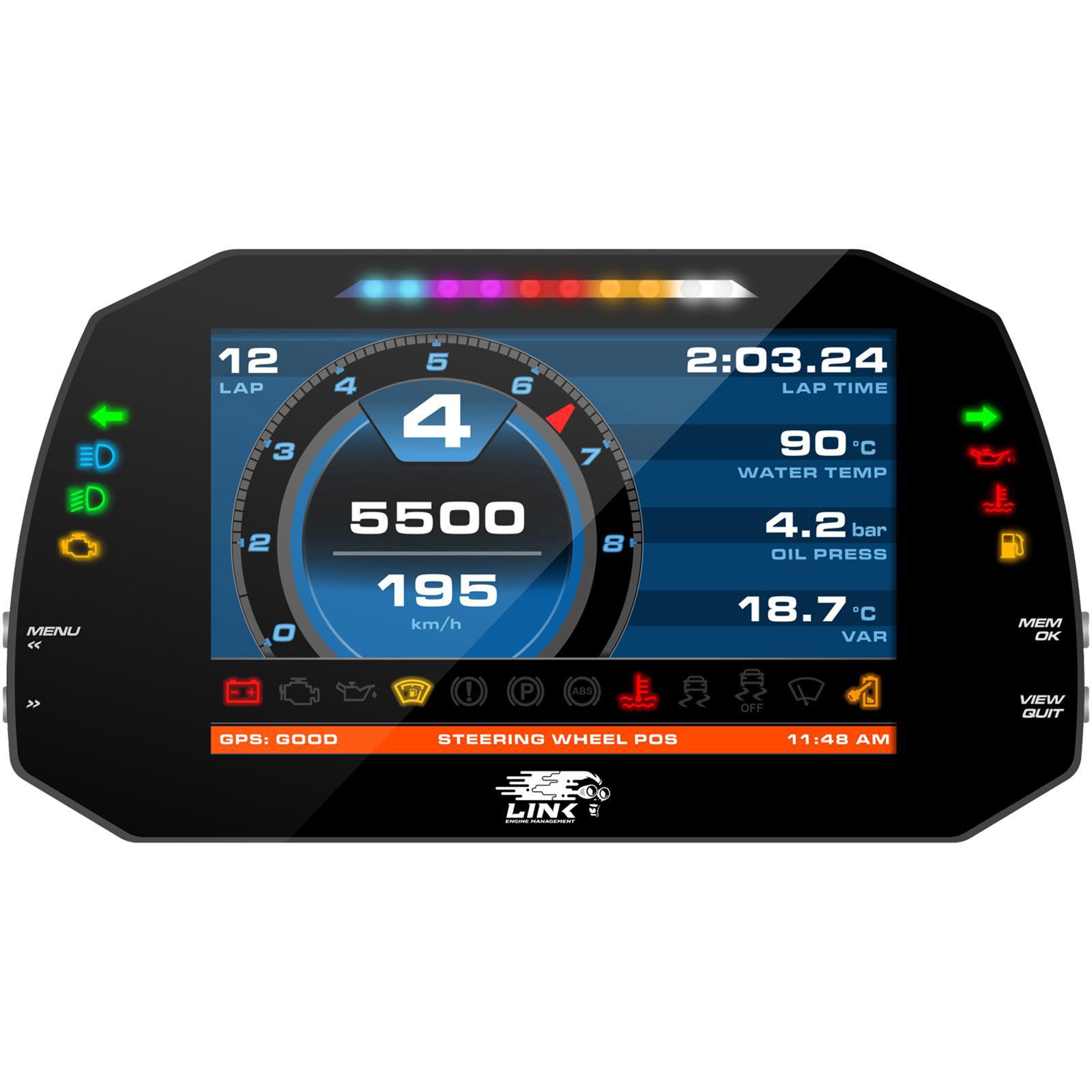 RALLI☆ページ Link MXG Strada 7-inch Dash - ECU Driver Display - Race Edition
